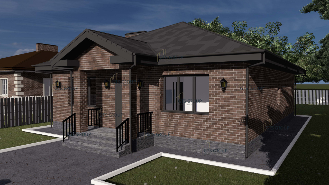 Проект дома Лещина